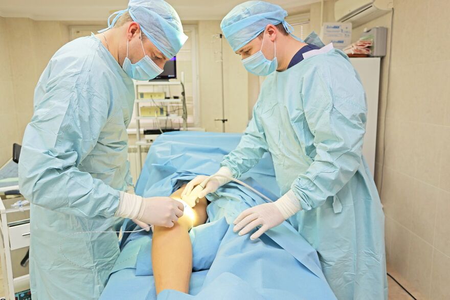 surgery for varicose veins in the small pelvis